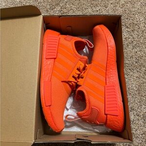 Brand new Adidas Women’s NMD_R1s - color impact orange, size 8.5 Women’s